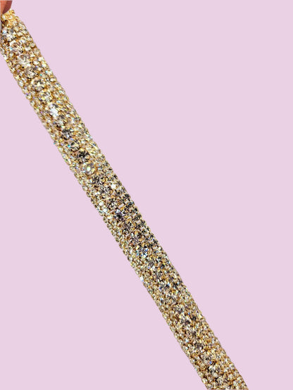 Gold Crystal Bracelet