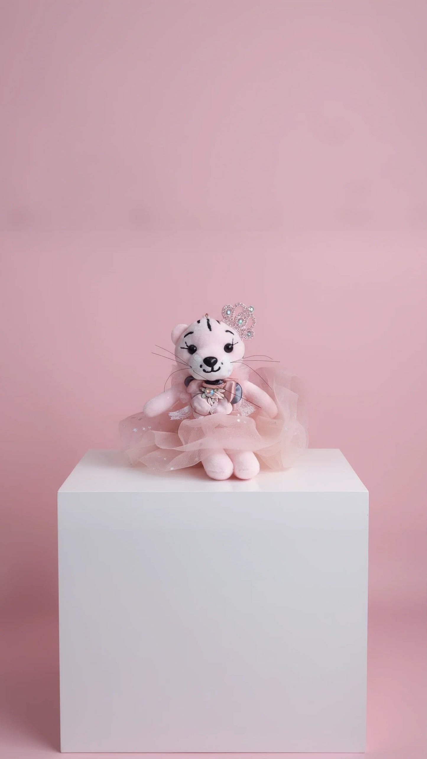 Mini Softie Squad Tiger Bag Charm Key Ring & Bag Charm