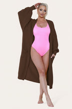 Ladies Balloon Sleeve Cardigan