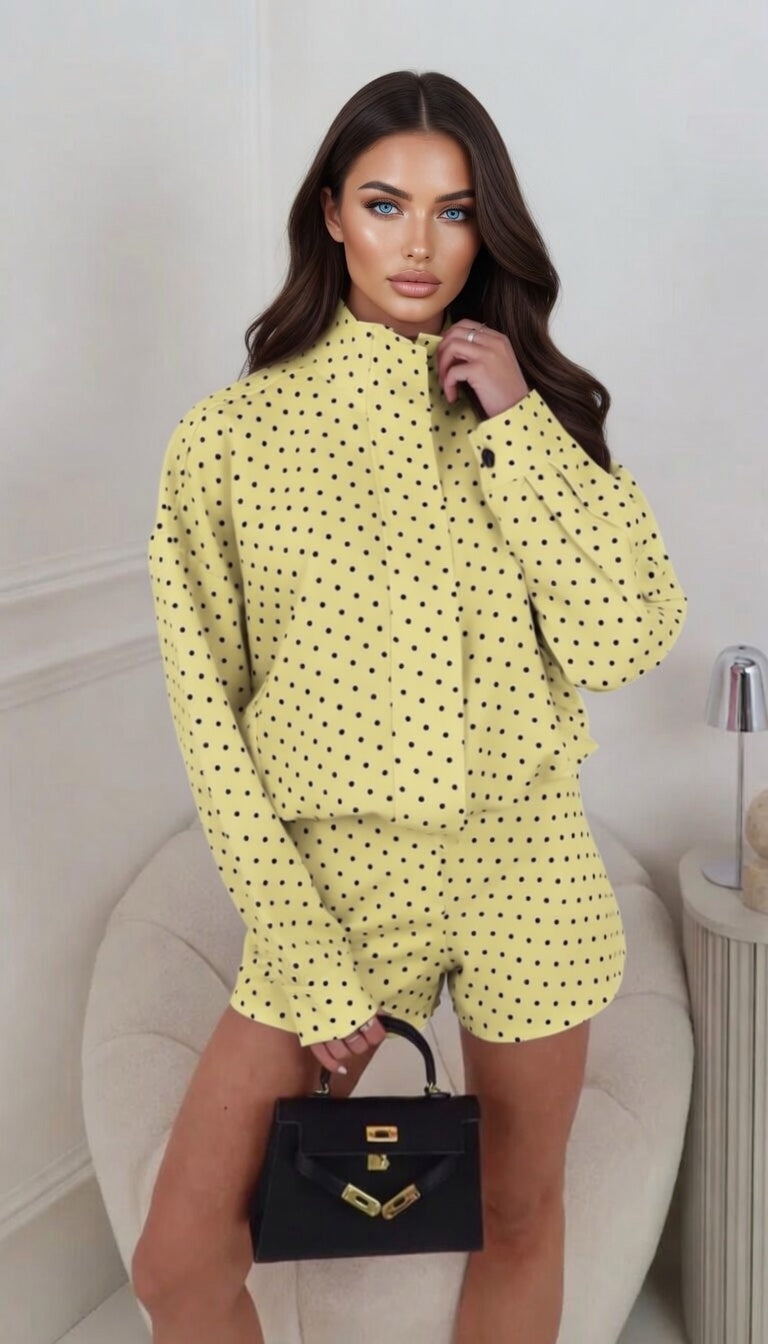 Polka Dot Short Set