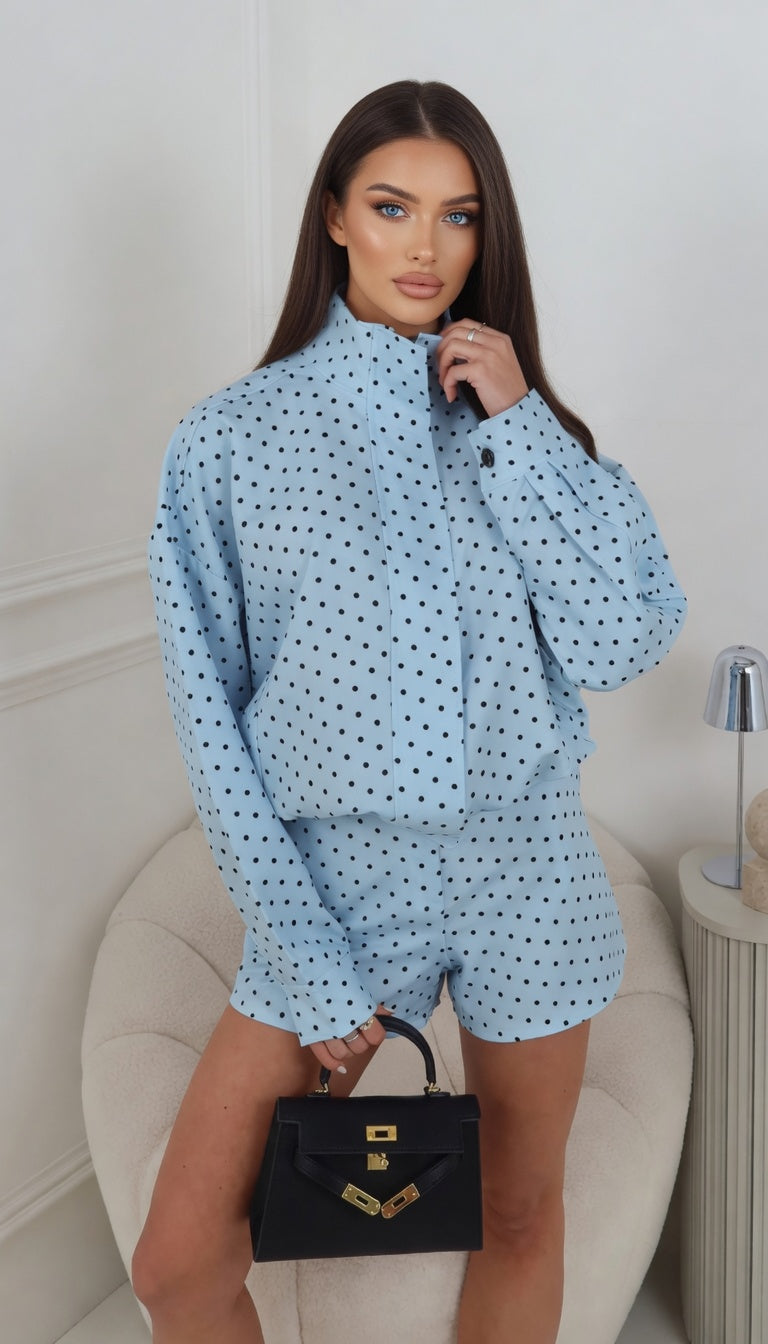 Polka Dot Short Set