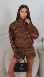 Polka Dot Short Set