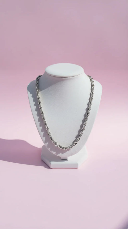 Twisted Rope Chain Necklace