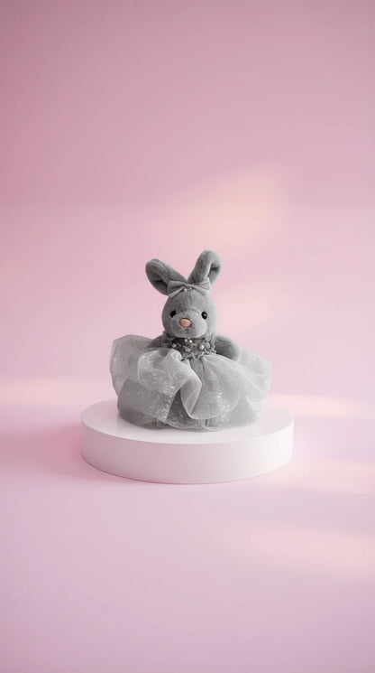 Softie Squad Bunny Rabbit Key Ring & Bag Charm