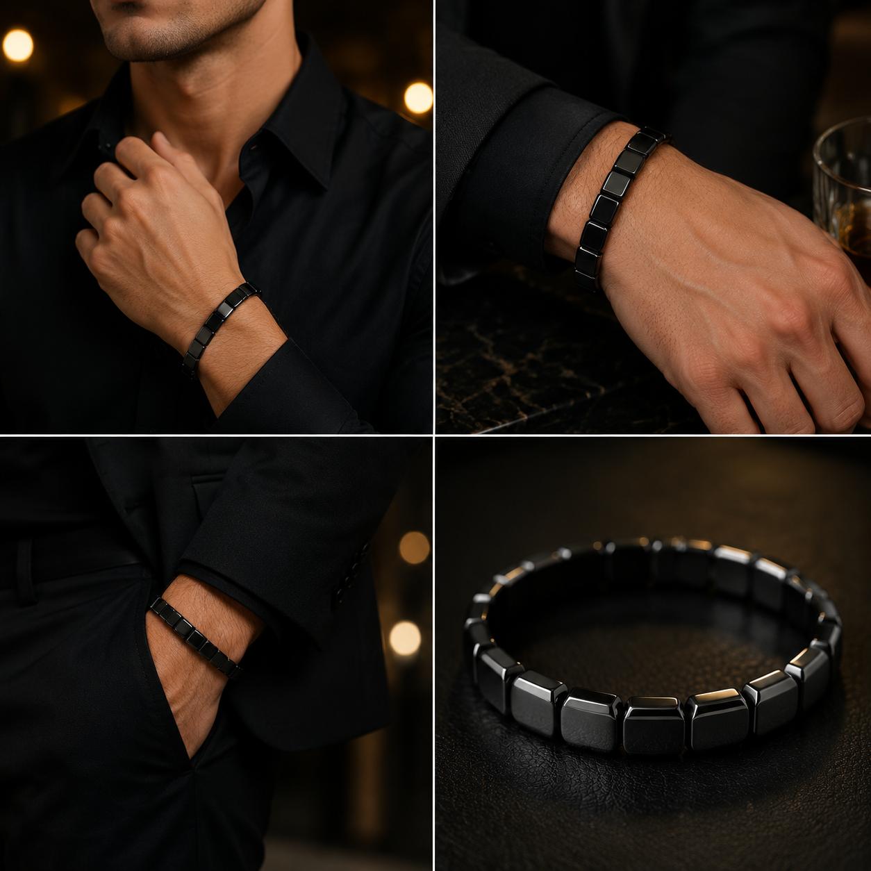 2026 Hemios Hematite Bracelet for Men