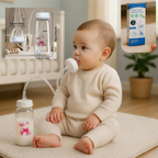 Baby Bottle Set – Blue & Pink Pack of 2