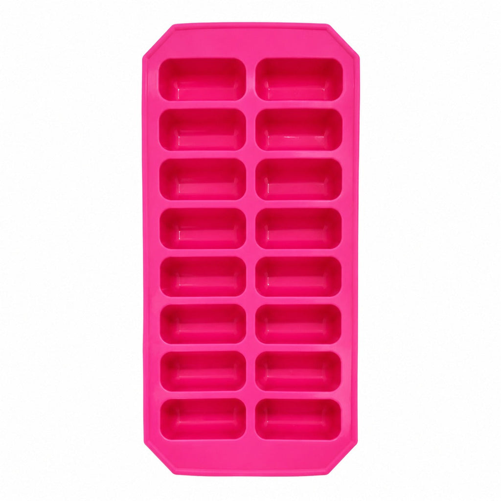 Food Grade Silicone Ice Cube Tray – BPA Free, 15 Compartments, Easy Release