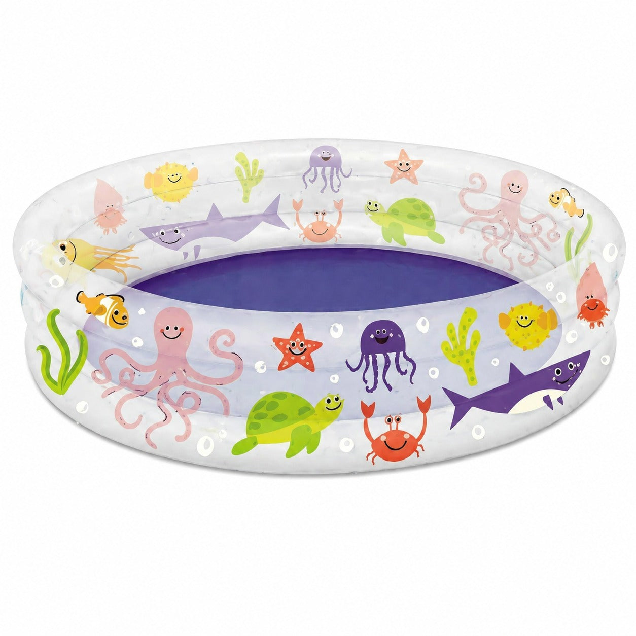 Inflatable Kids Pool – Fun Ocean Theme for Summer Water Play