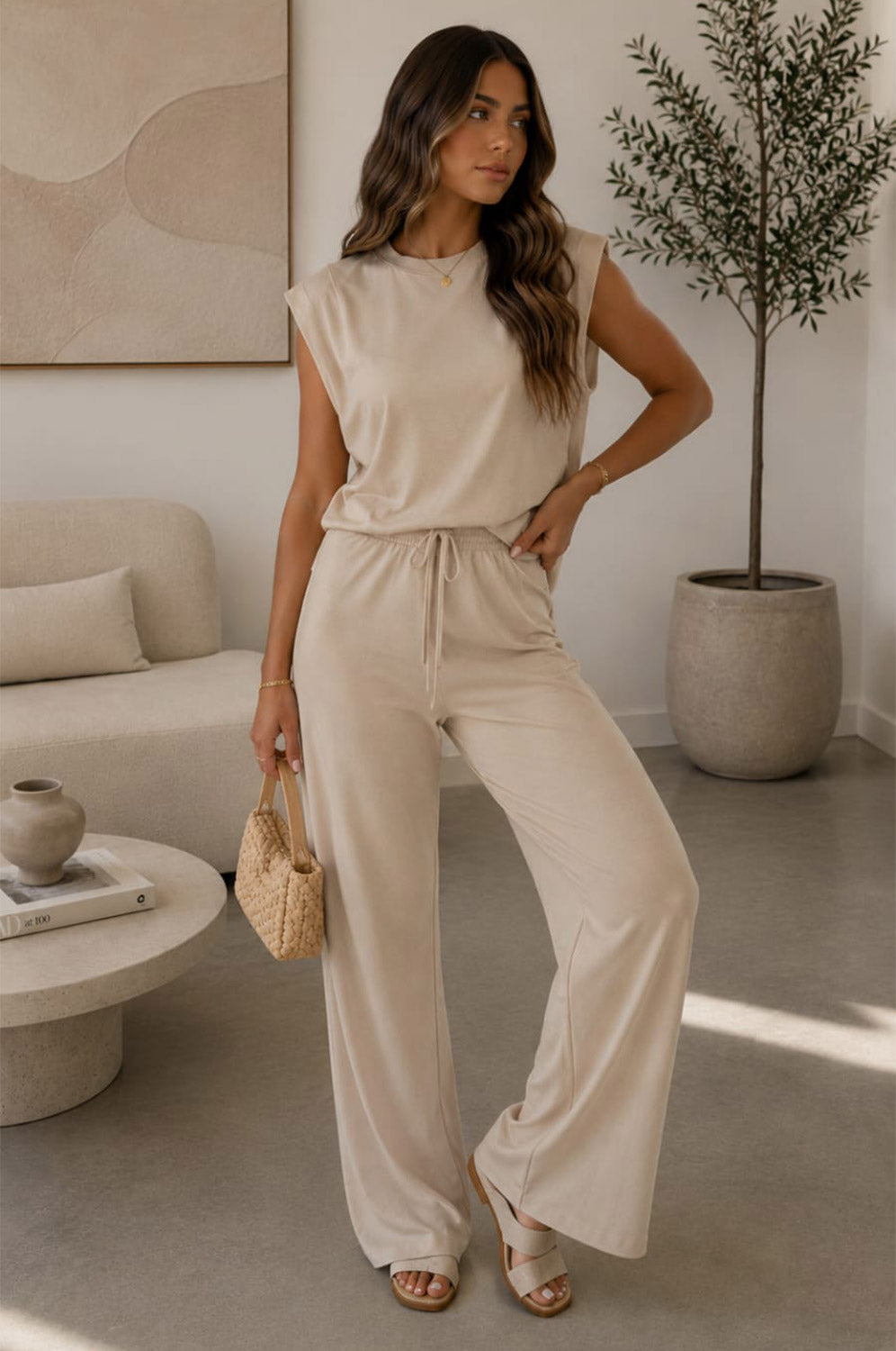 Padded Trouser Set