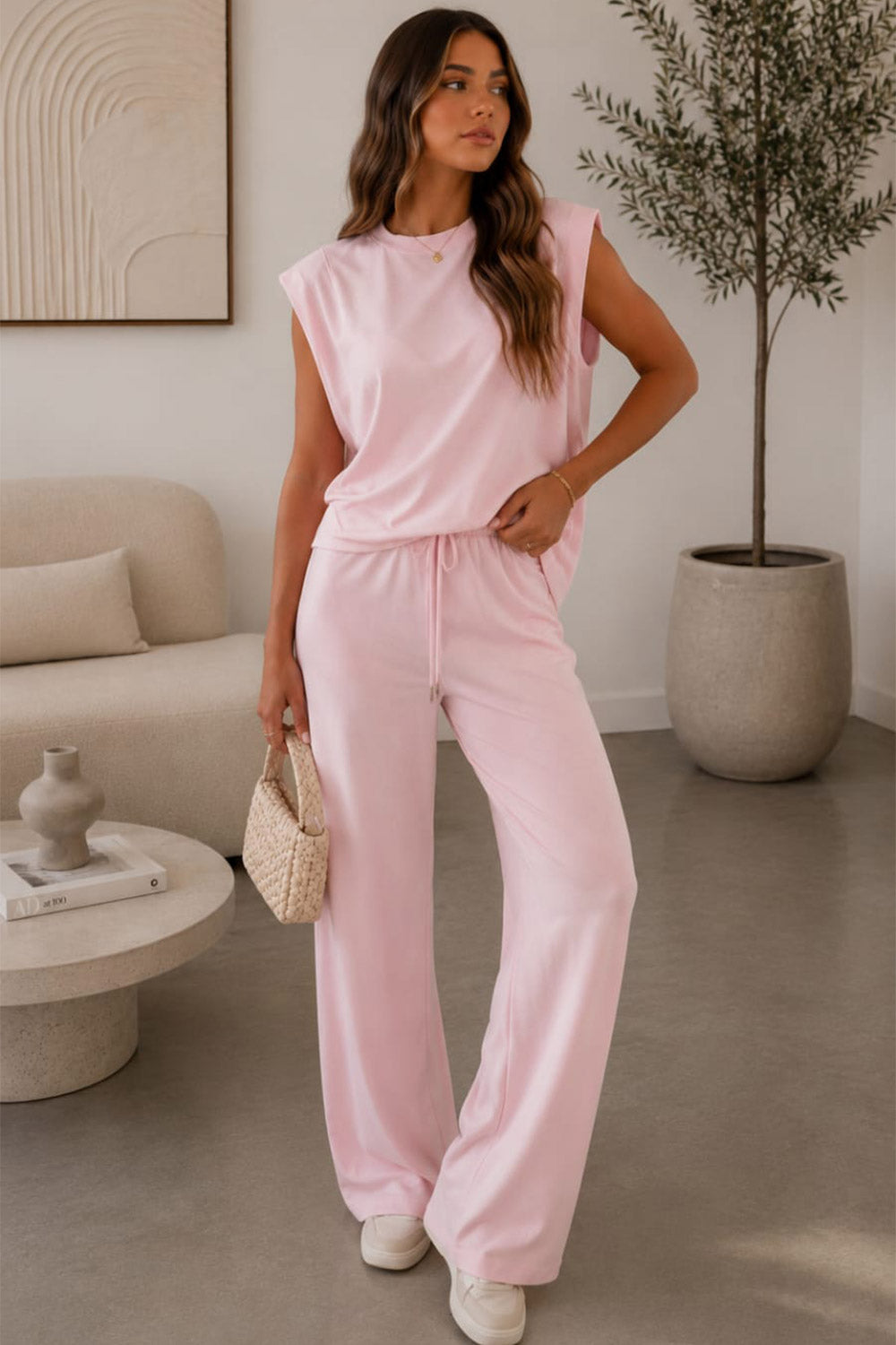 Padded Trouser Set
