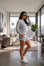 Knitted Jumper & Short Suit