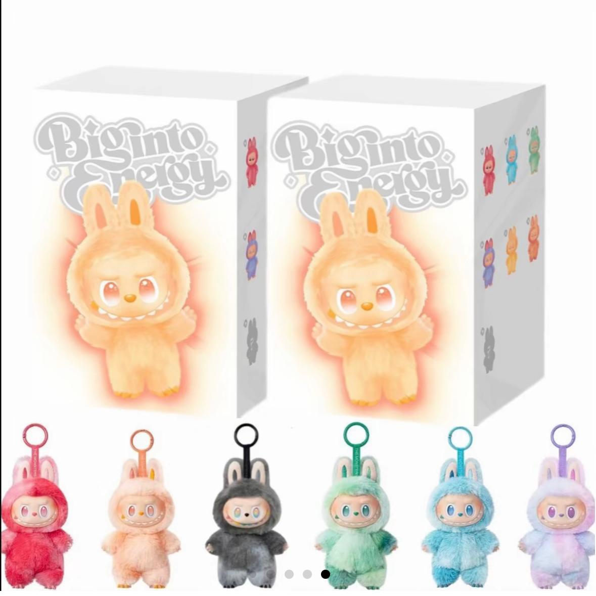Big Into Energy Labubu 3rd Generation Blind Mystery Box Energy Series Keychain