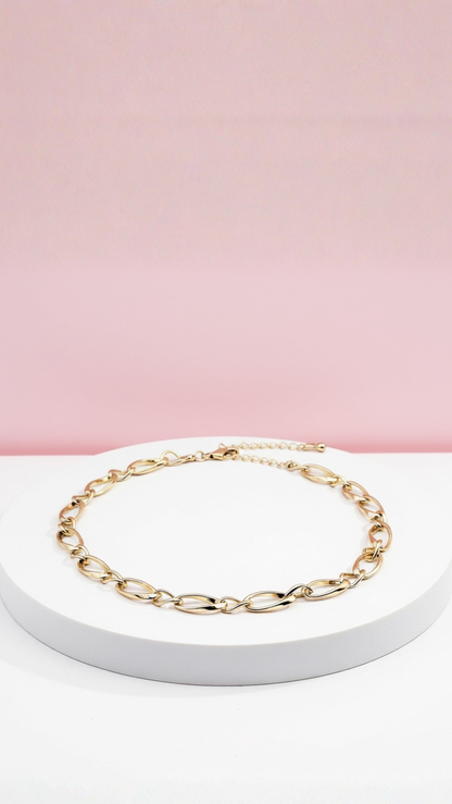 Oval Chain Link Necklace