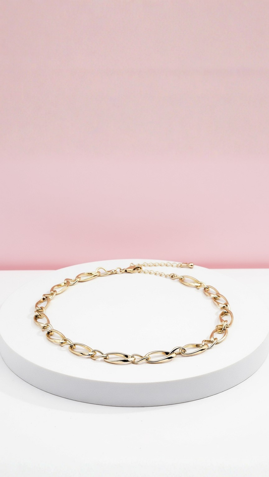 Oval Chain Link Necklace
