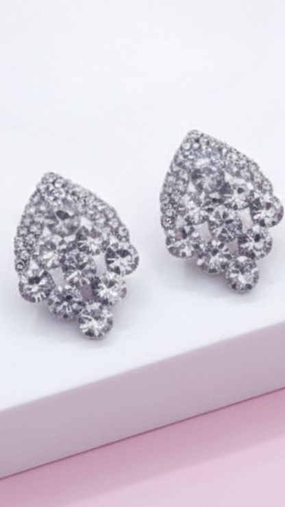 Stage Crystal Stud Earrings