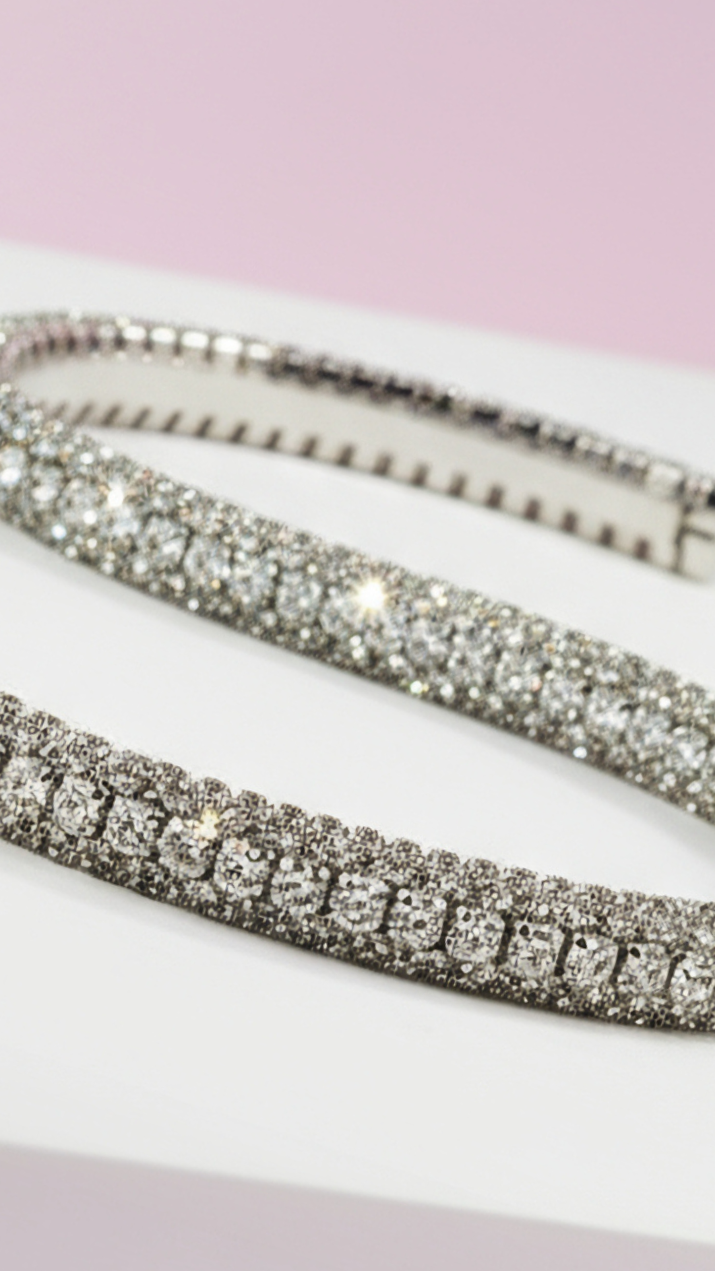 Shimmer Crystal Tennis Bracelet