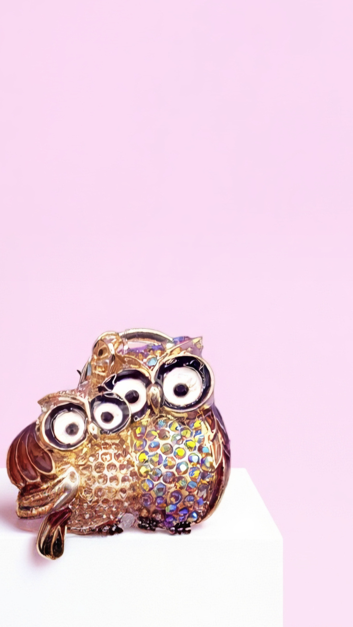 Owl & Baby Owl Key Ring & Bag Charm