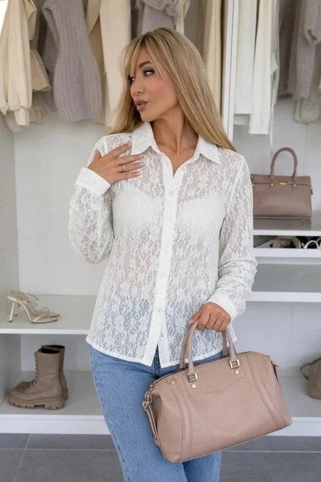 Elegant lace shirt