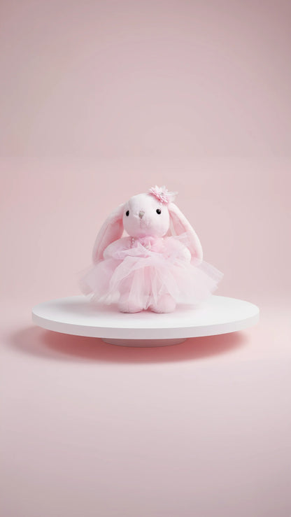 Maxi Softie Squad Bunny Rabbit Key Ring & Bag Charm