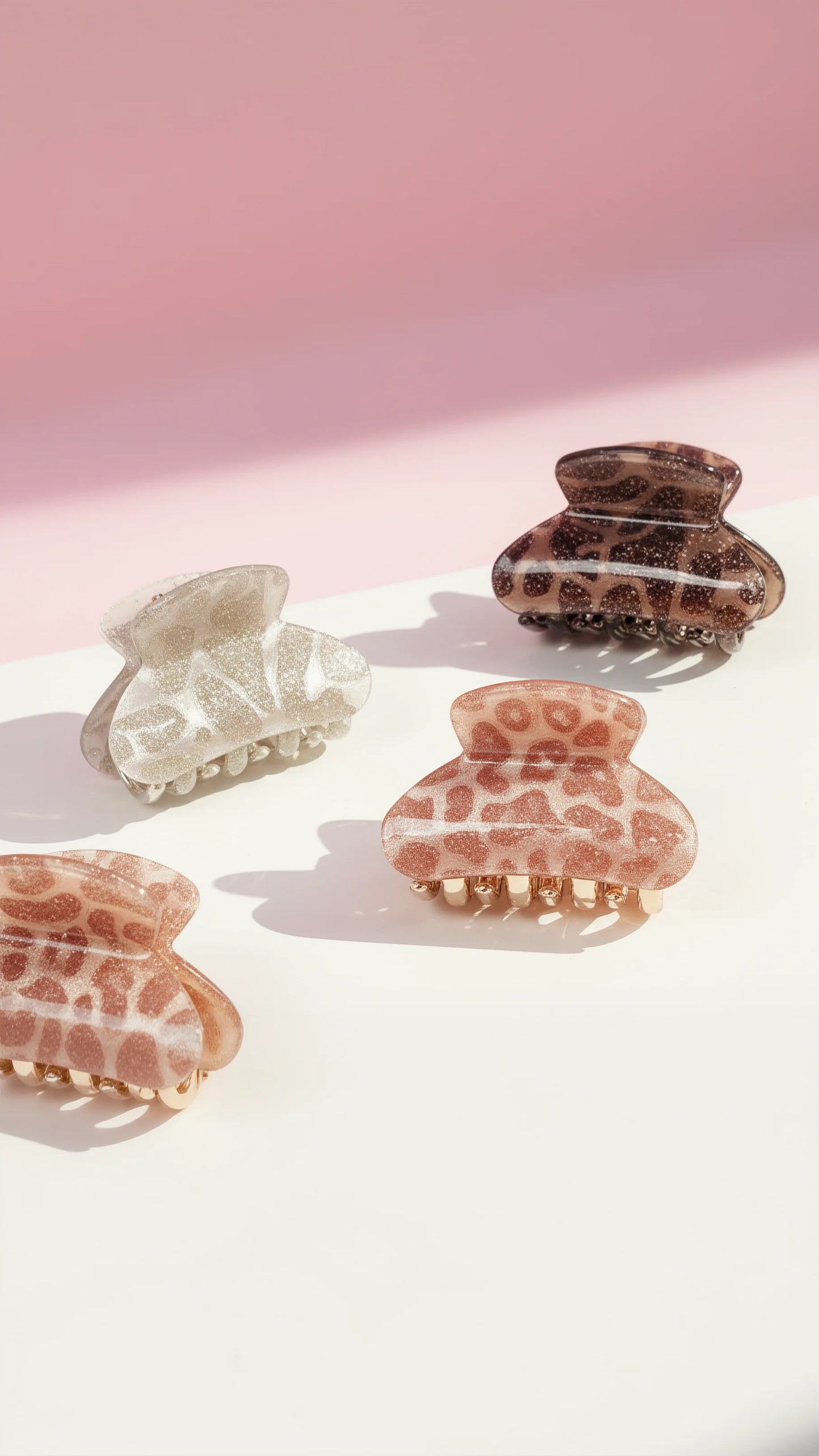 Glam Gloss Mini's Hair Clamps Pack of 12