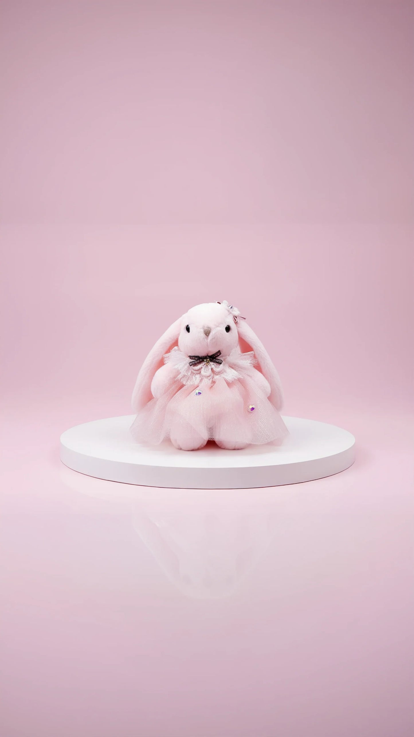 Softie Squad Bunny Rabbit Key Ring & Bag Charm