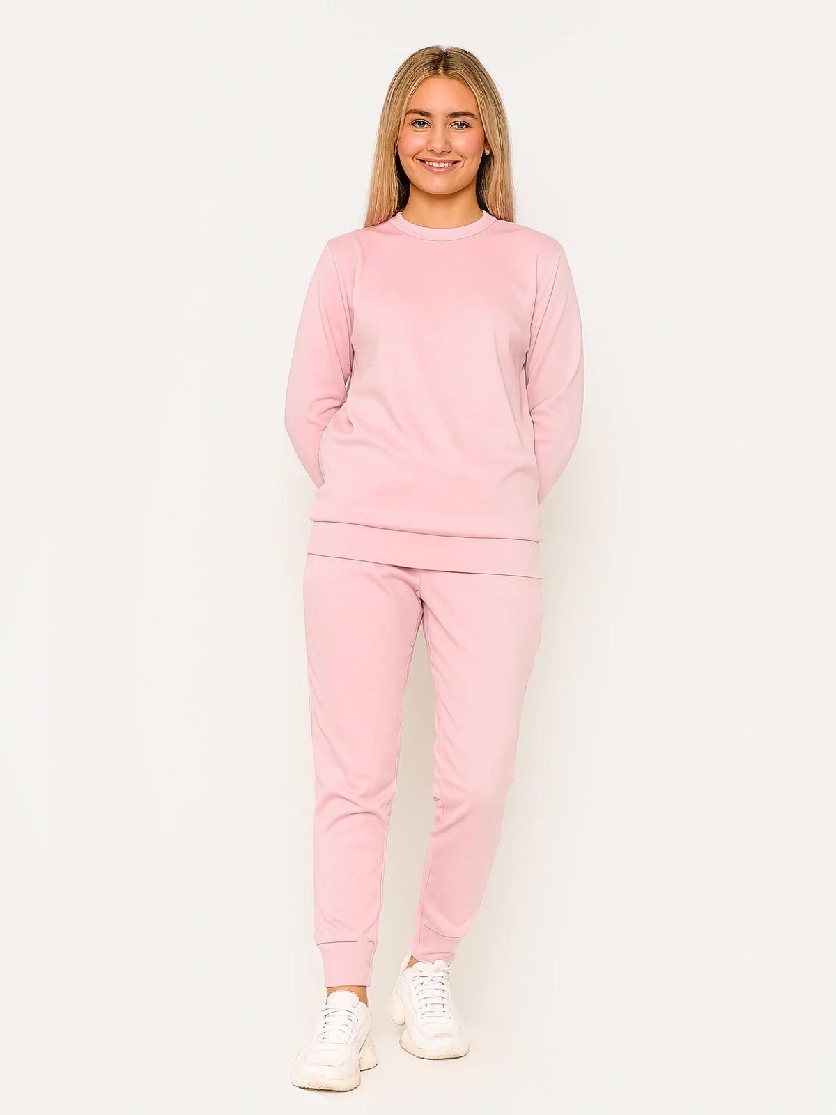 Ladies Long Sleeve Plain Set