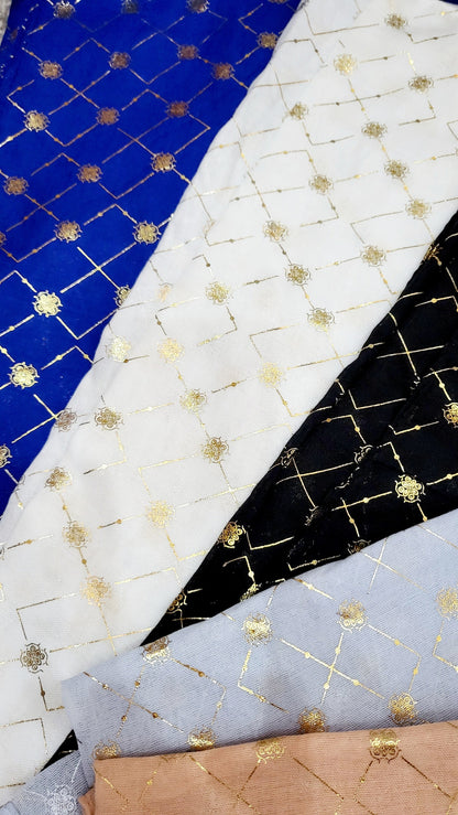 Criss Cross Shimmer Scarf Pack of 12