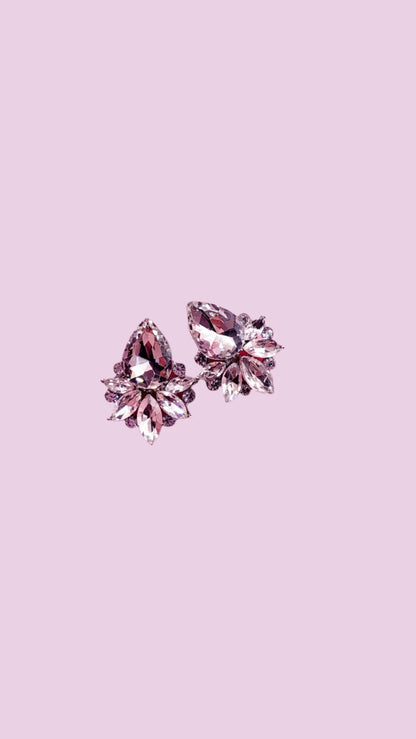 Bling Crystal Stud Earrings