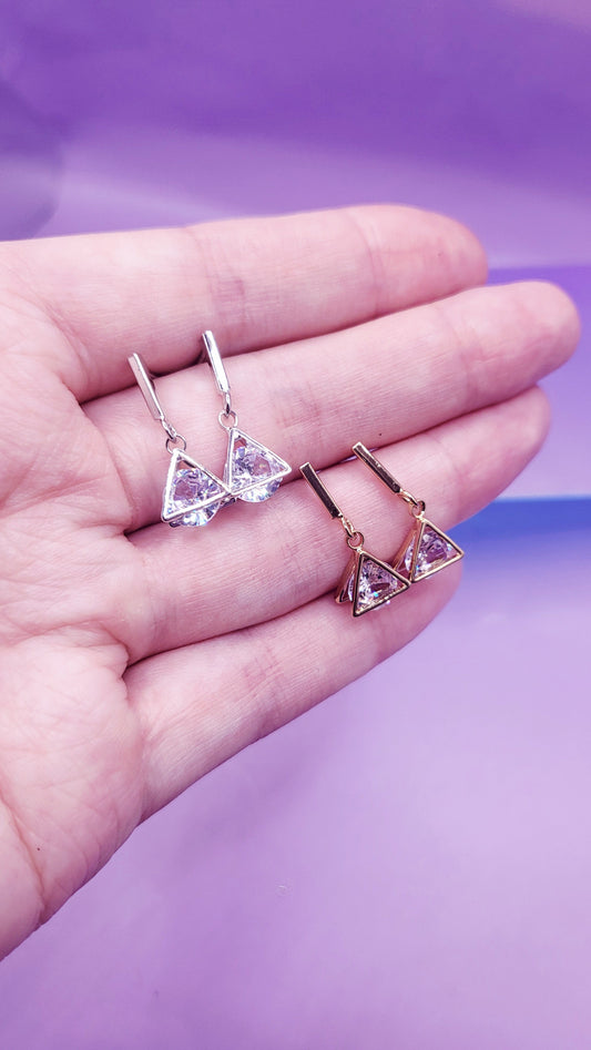 Prism Crystal Drop and Dangle Earrings