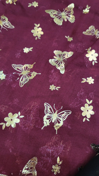 Butterfly Shimmer Scarf Pack of 12