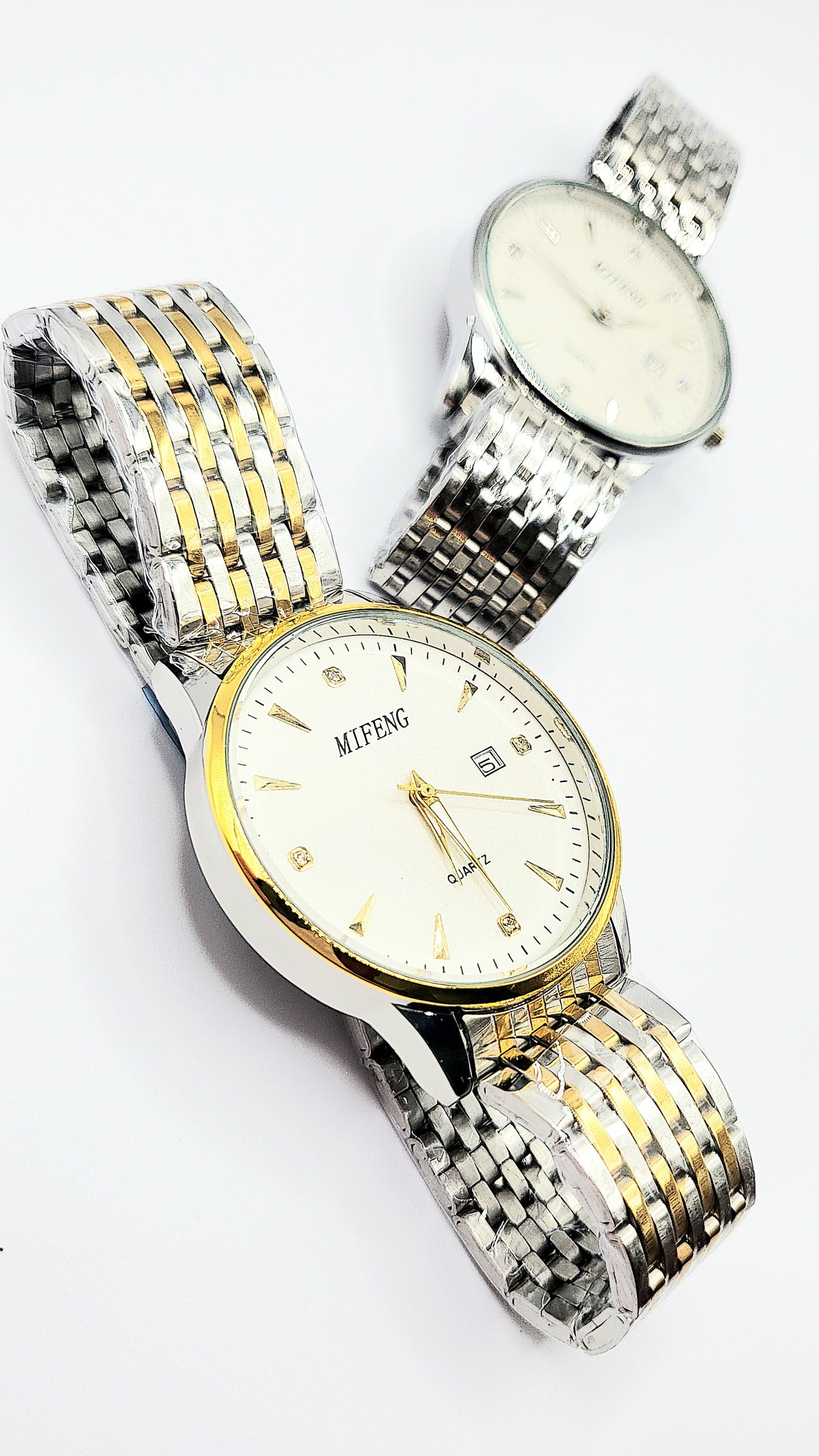 Men’s Quartz Movement Link Watch