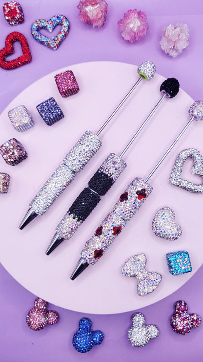 Crystal Charm Stacking Pen