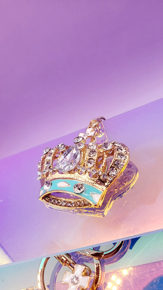 Crown Key Ring