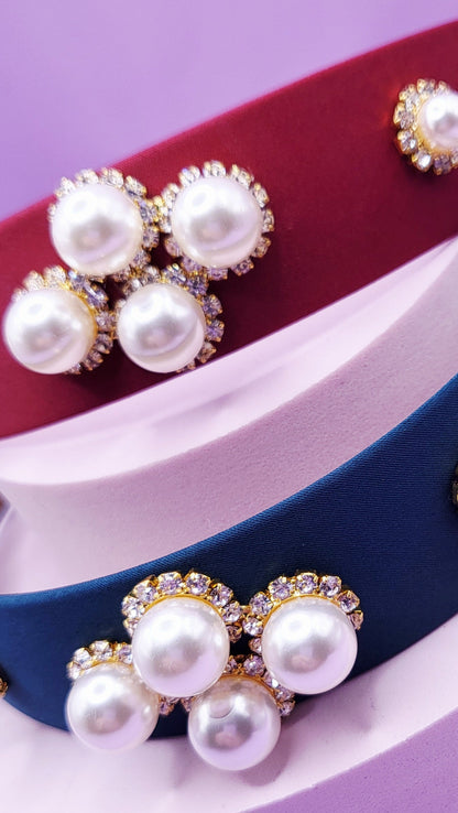 Pearl Cluster Hair band