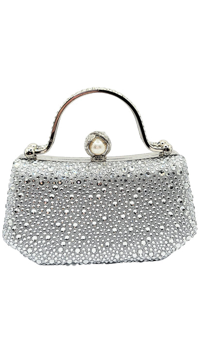 Crystal Beaded Clutch Bag