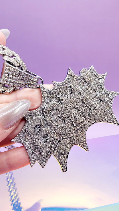 Iced Out BOM Chain Necklace