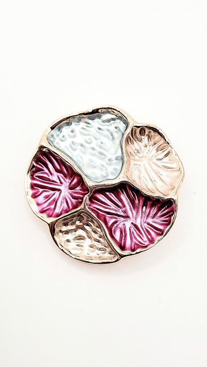 Abstract Magnetic Cluster Brooch