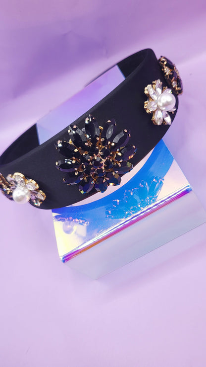Crystal Flower Hair band