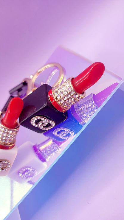Lipstick Key Ring