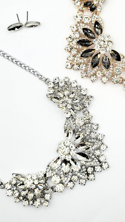 Aura Crystal Necklace Set