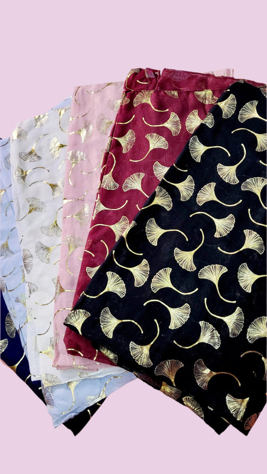 Blossom Shimmer Scarf Pack of 12