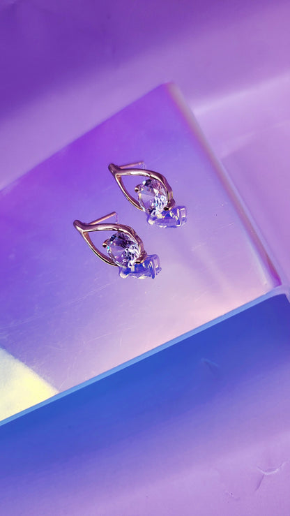 Allure Crystal Stud Earrings