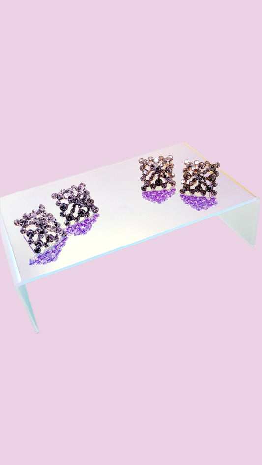 Dazzle Crystal Stud Earrings