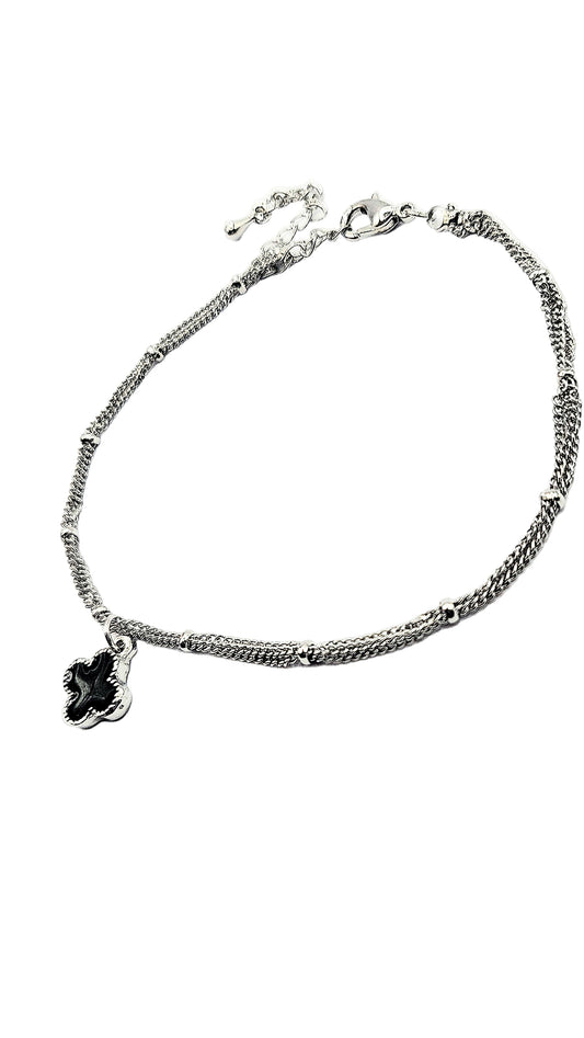 Black Clover Charm Anklet