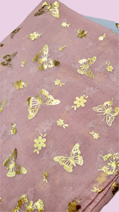 Butterfly Shimmer Scarf Pack of 12