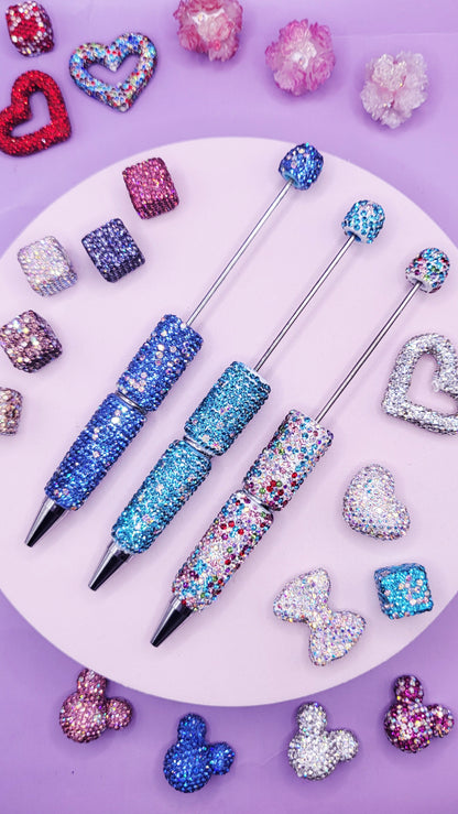 Crystal Charm Stacking Pen