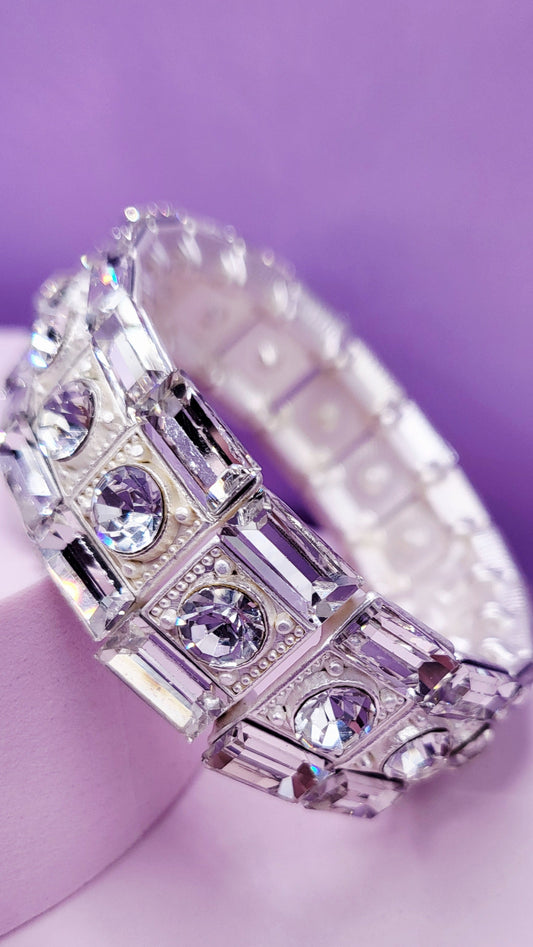Cherish Square Crystal Bracelet
