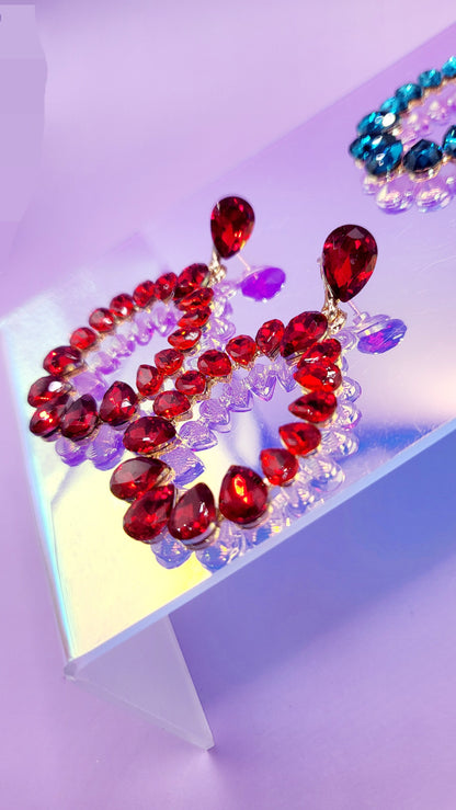 Glimmer Crystal Drop and Dangle Earrings