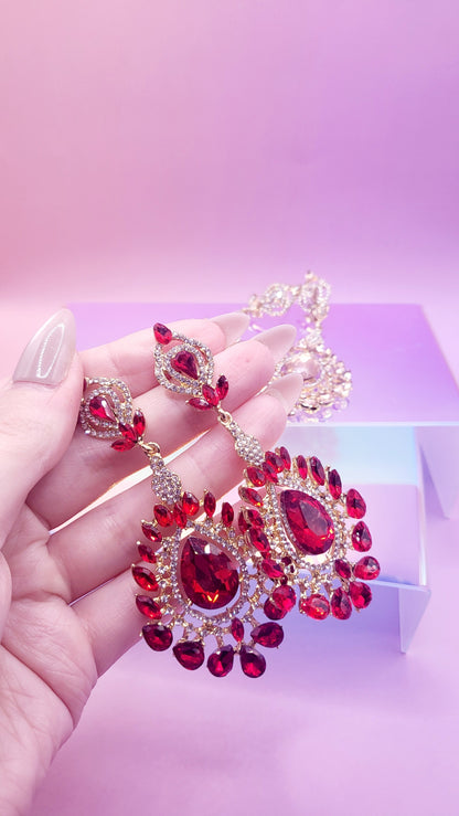 Essence Crystal Drop and Dangle Earrings
