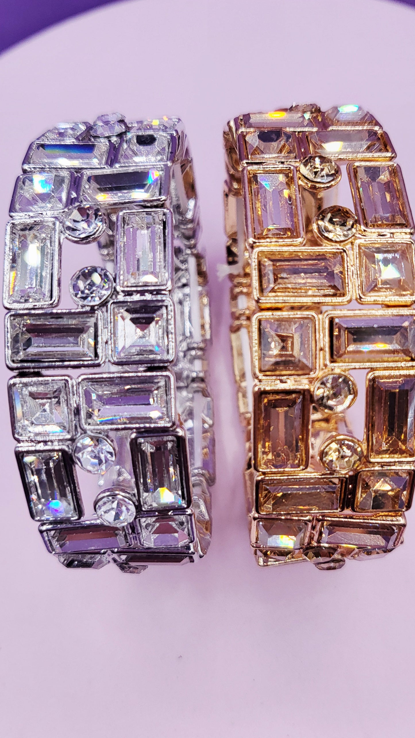 Mirrored Crystal Bracelet